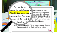 Beispiel einer Spielkarte des neuen Spiels Expat-Abenteuer